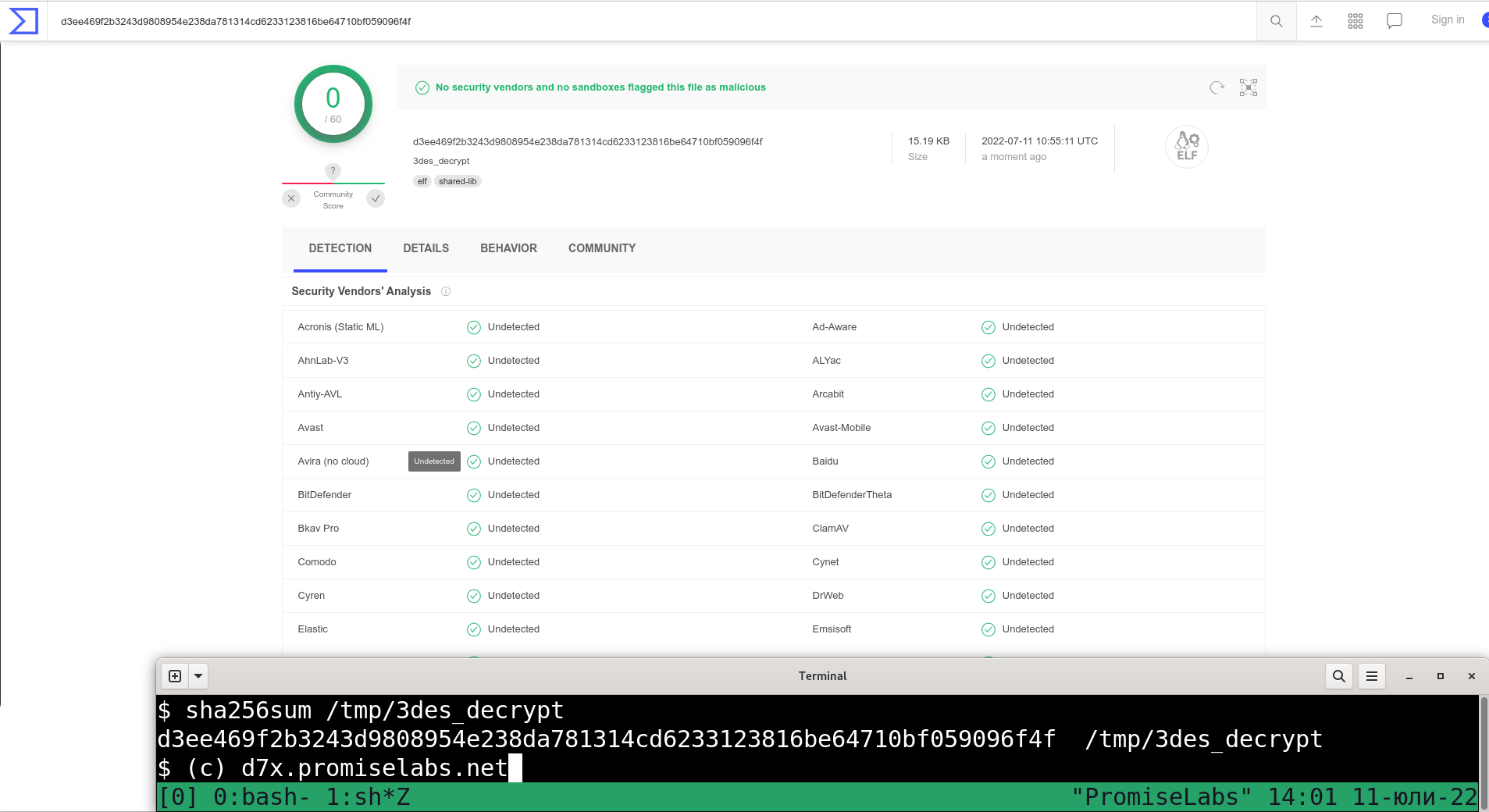 ASM Custom crypter (SLAE x86 Assignment #7) – D7X’s blog